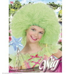 Fairy wig neon green
