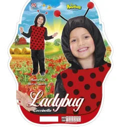Ladybug costume 113-134 cm