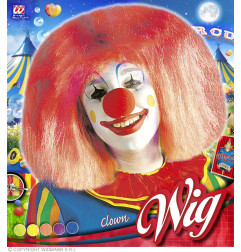 Clown wig neon pink, orange, purple, blue, green, yellow