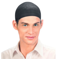 Wig cap black, 2 pcs.
