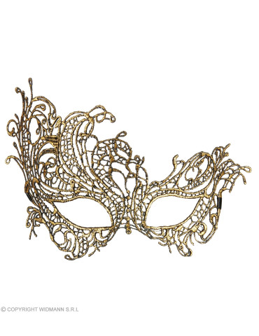 Antique Gold Lace Eyemask