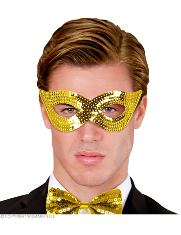 Gold Sequin Eyemask