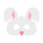 Rabbit mask felt zaka-maska-partypal-910017-1
