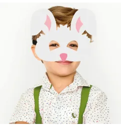 Rabbit mask felt