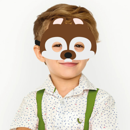 Squirrel mask felt