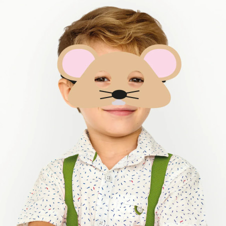 Mouse mask felt