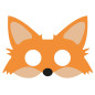 Fox mask felt lapsas-maska-partypal-910002