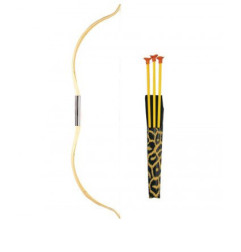 Indian bow with arrows