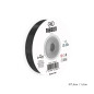 Satin ribbon black 12mm, 23m satina-lente-melna-1