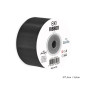 Satin ribbon black 38mm, 23m satina-lente-melna-38mm-23m-partypal-143552