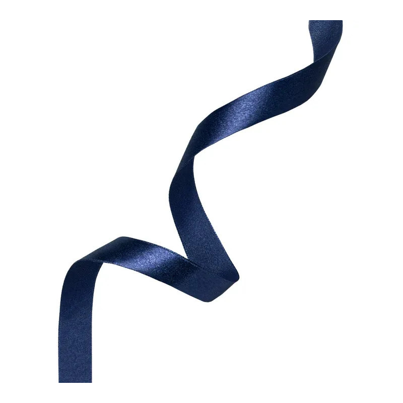 Satin ribbon navy blue 6mm, 23m satina-lente-juras-zila-6mm-23m-partypal-146491