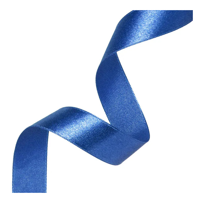 Satin ribbon blue 38mm, 23m satina-lente-zila-38mm-23m-partypal-146613