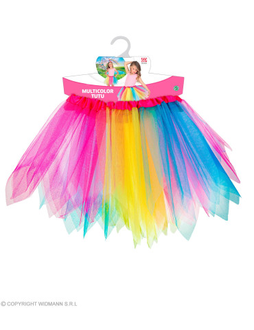 Multicolor sparkling Tutu, 30 cm