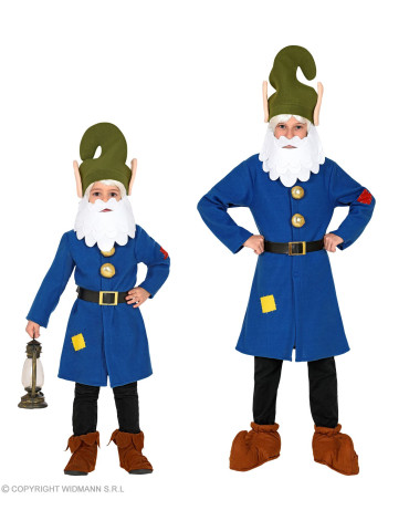 Gnome costume, 116 cm (4-5...