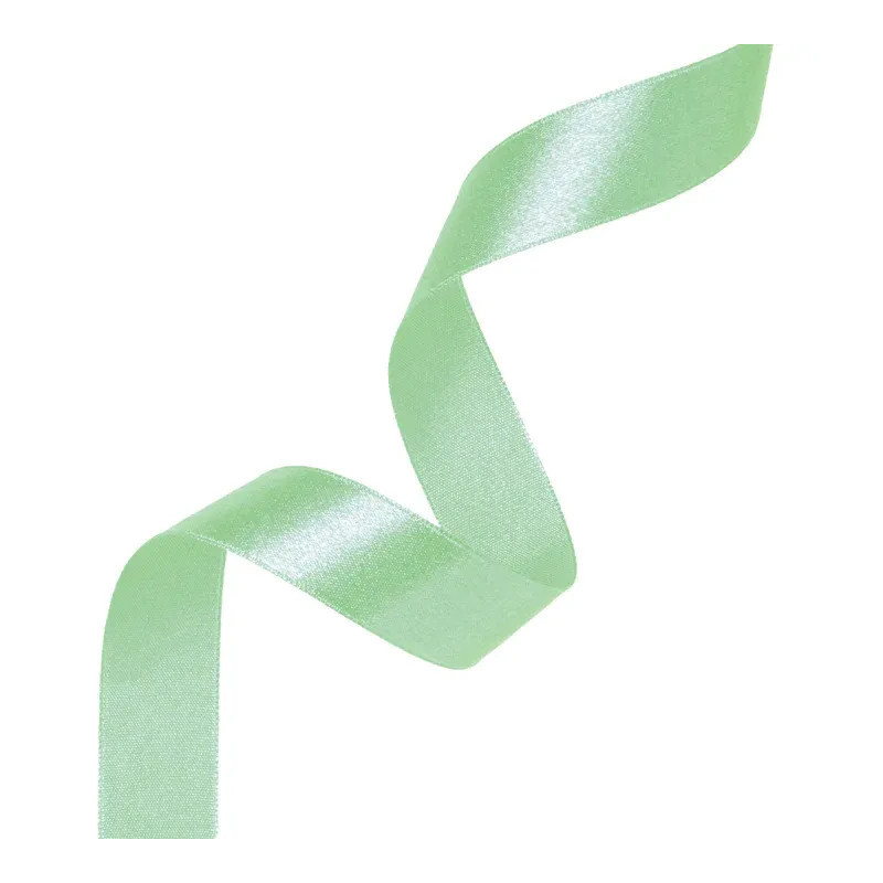 Satin ribbon mint green 12mm, 23m satina-lente-piparmetras-zala-12mm-23m-partypal-147191