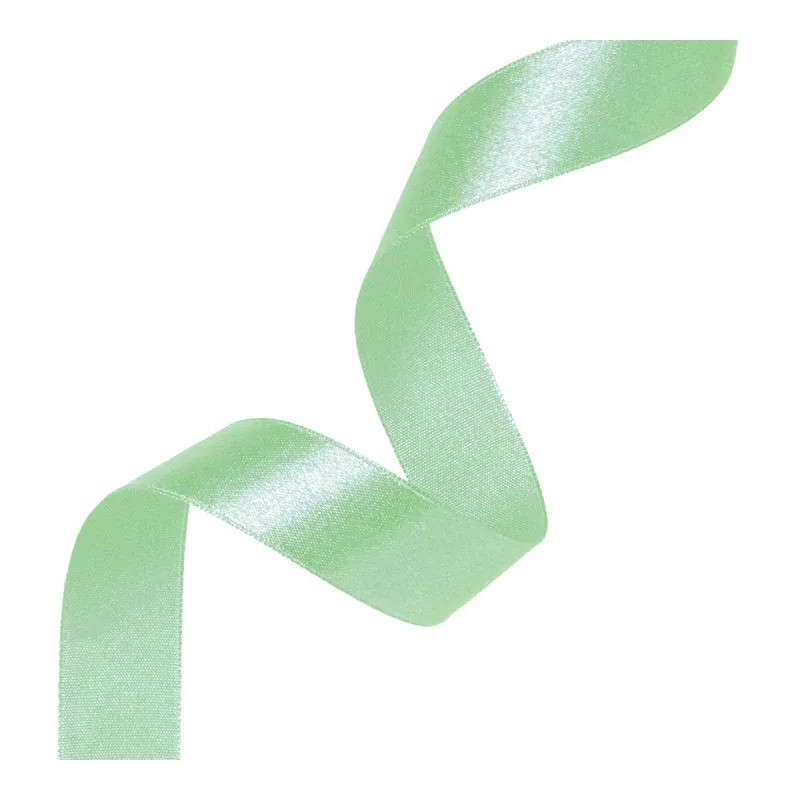 Satīna lente piparmētras zaļa 25mm, 23m satina-lente-piparmetras-zala-25mm-23m-partypal-147207