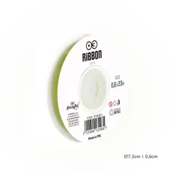 Satīna lente zaļa 6mm, 23m