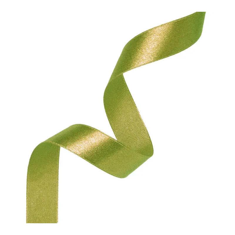 Satin ribbon green 12mm, 23m satina-lente-zala-12mm-23m-partypal-147313