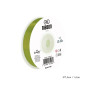 Satīna lente zaļa 12mm, 23m satina-lente-zala-12mm-23m-partypal-147313