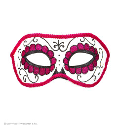 Day of the Dead mask pink