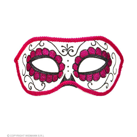 Day of the Dead mask pink