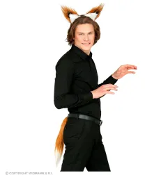 Fox mask - ears, tail
