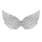 Wings silver, 57x26 cm wings-silver-57x26-cm-widmann-30310