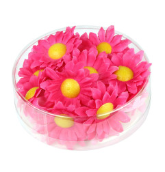 Daisies fuchsia pink, 20 pcs.