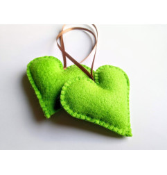Heart in ribbon