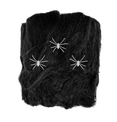Spider web with 3 spiders, 50 g