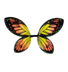 Butterfly wings orange-yellow, 66x38 cm