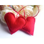 Heart in red ribbon