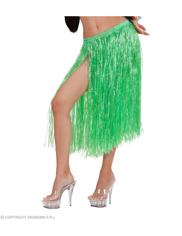 Hawaiian skirt green, 75 cm