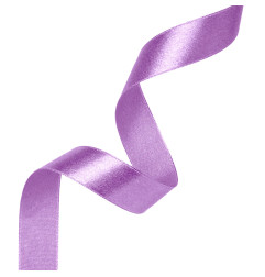 Satin ribbon lilac 12mm, 23m