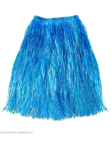 Hawaiian skirt blue, 75 cm