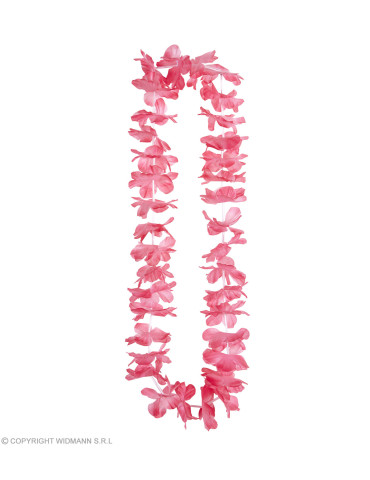 Havajiešu ziedu krelles rozā