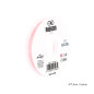 Satin ribbon light pink 6mm, 23m satin-ribbon-light-pink-partypal-145869