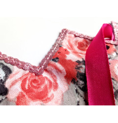 Fabric crown Rose