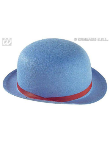 Bowler hat blue