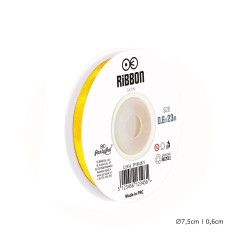 Satīna lente medus 6mm, 23m