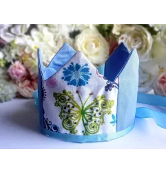 Fabric crown Butterfly