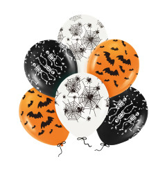 balloons-halloween-mix-30cm-6pcs.-partypal-400642