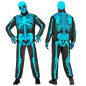 Skeleton costume neon blue, S-XL skeleton-costume-neon-blue-s-xl-widmann-15881