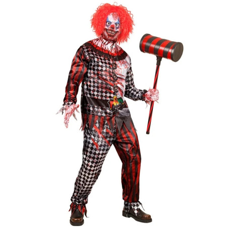 Evil Clown Costume, S-XL