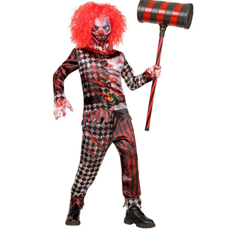 Evil clown costume, 116-164 cm
