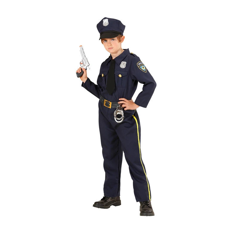 Police officer costume, 104-158 cm police-officer-costume-104-158cm-widmann-76555
