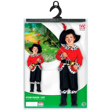 Costume Storybook cat, 110-116 cm