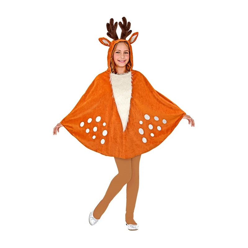 Reindeer costume - poncho reindeer-costume-poncho-widmann-48163
