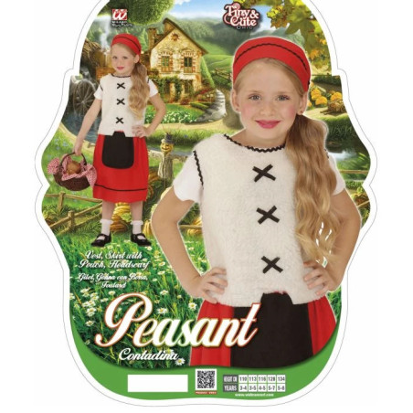 Peasant girl, 110-140 cm