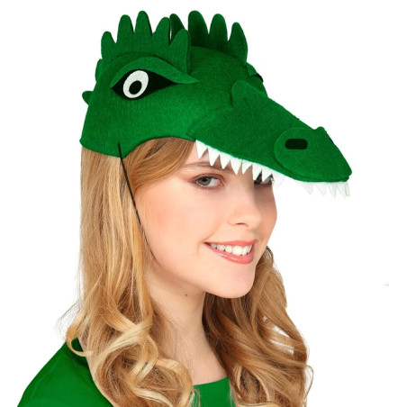 Crocodile hat – carnival hat for children and adults